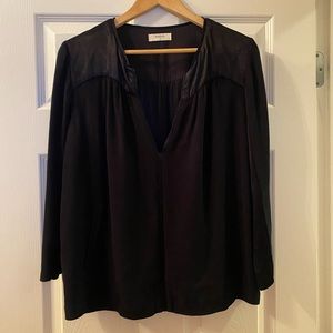 Ba&sh Black Blouse with Pockets